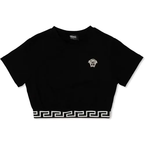 Kurzes T-Shirt von Kids Versace - Versace - Modalova