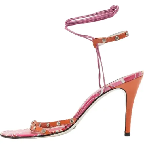 Pre-owned Leather sandals , female, Sizes: 7 UK - Dolce & Gabbana Pre-owned - Modalova