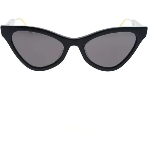 Sophisticated Cat-Eye Sunglasses with Web Motif , female, Sizes: 55 MM - Gucci - Modalova