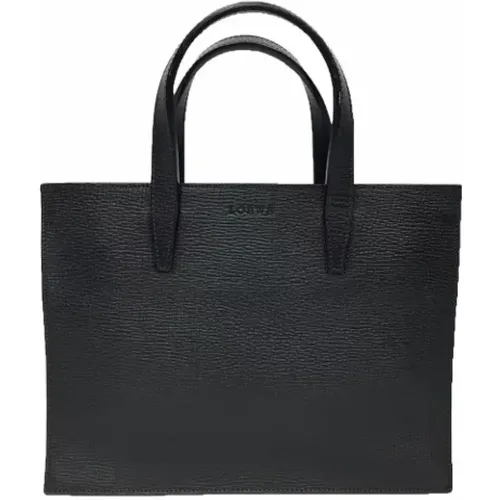 Pre-owned Leather totes , female, Sizes: ONE SIZE - Loewe Pre-owned - Modalova