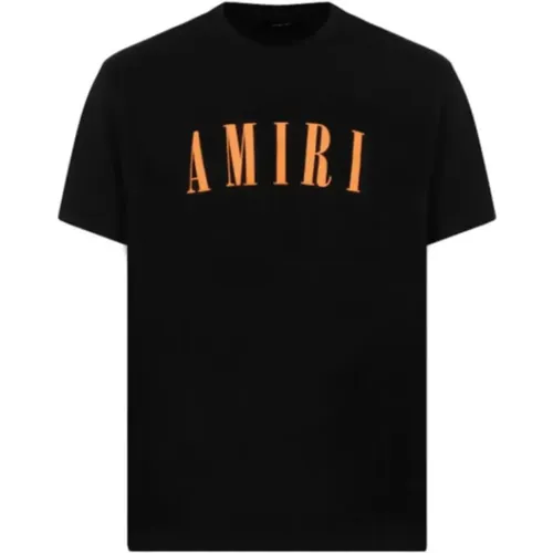 Kern Logo Tee Schwarz Orange , Herren, Größe: XS - Amiri - Modalova