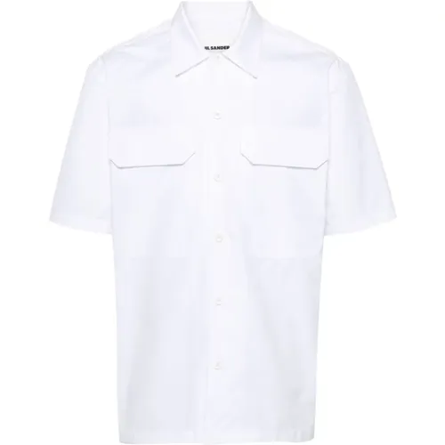 Short Sleeve Shirts , Herren, Größe: XL - Jil Sander - Modalova