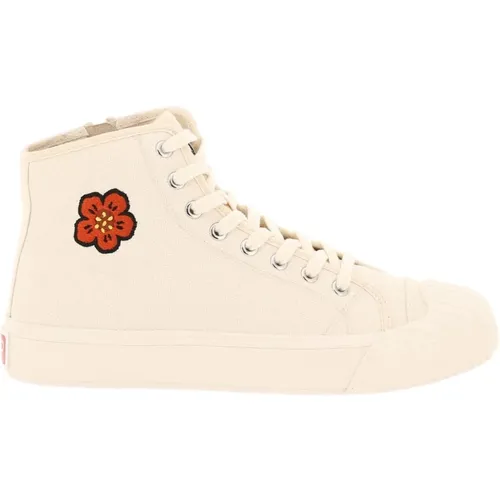 Boke Flower Hi-Top Sneakers , female, Sizes: 6 UK - Kenzo - Modalova
