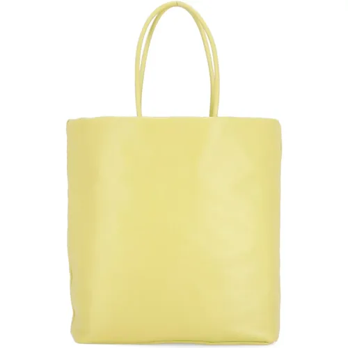 Leather Shopping Bag for Women , female, Sizes: ONE SIZE - Fabiana Filippi - Modalova