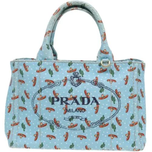 Pre-owned Canvas prada-bags , female, Sizes: ONE SIZE - Prada Vintage - Modalova