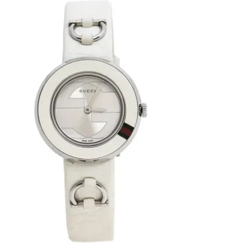 Pre-owned Rostfreier Stahl watches - Gucci Vintage - Modalova