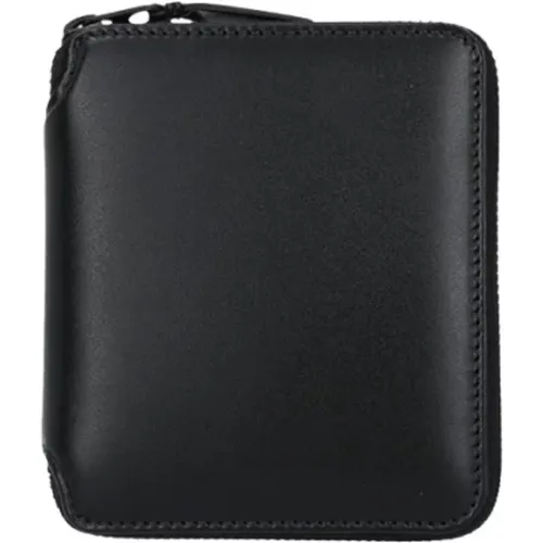 Leather Zip-Around Wallet , male, Sizes: ONE SIZE - Comme des Garçons - Modalova