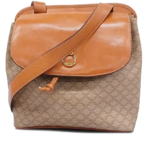 Pre-owned Canvas celine-bags , female, Sizes: ONE SIZE - Celine Vintage - Modalova