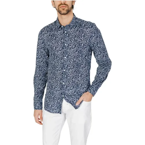 Men's Long Sleeve Shirt Spring/Summer Collection , male, Sizes: 2XL, M, L, XL, XS - Antony Morato - Modalova