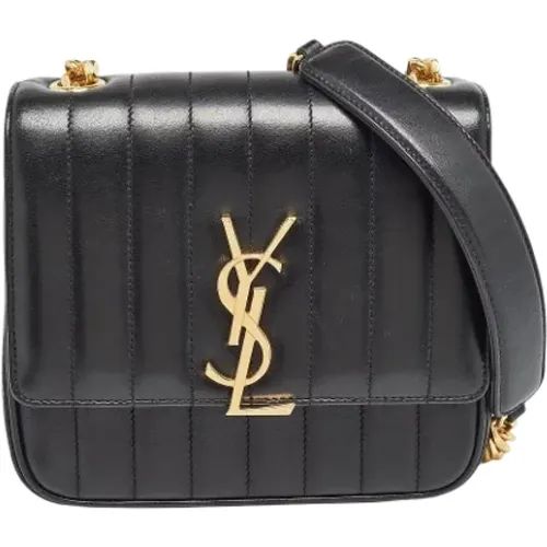 Pre-owned Leder schultertasche - Yves Saint Laurent Vintage - Modalova