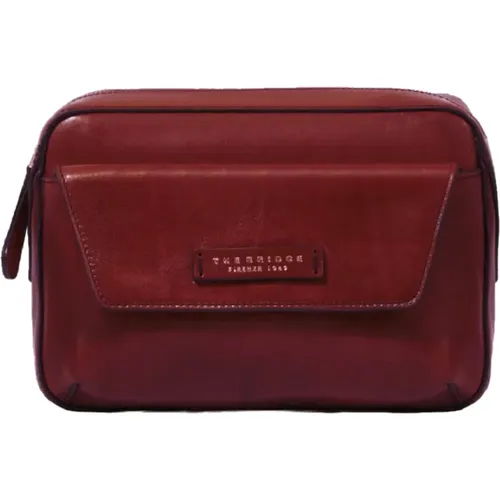 Elegant Leather Handbag , female, Sizes: ONE SIZE - The Bridge - Modalova
