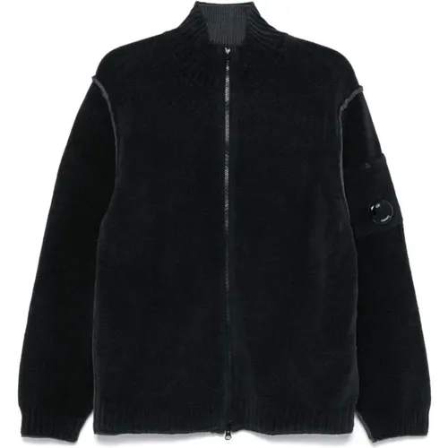 Men's Knitwear Cardigan Aw24 , male, Sizes: L, XL, S - C.P. Company - Modalova