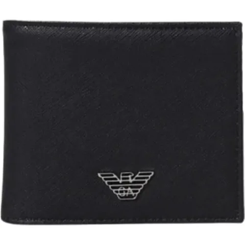 Card Holder Wallet , male, Sizes: ONE SIZE - Emporio Armani - Modalova