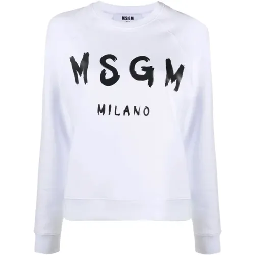 Sweatshirt , female, Sizes: S, L - Msgm - Modalova