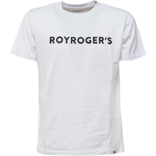 MAN T-Shirt IN Jersey P23Rru220C748Xxxx - ROY Rogers , male, Sizes: M - Roy Roger's - Modalova