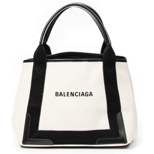 Pre-owned Canvas handbags , female, Sizes: ONE SIZE - Balenciaga Vintage - Modalova