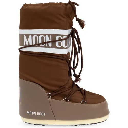 Schneestiefel Icon Nylon , Damen, Größe: 39 EU - moon boot - Modalova