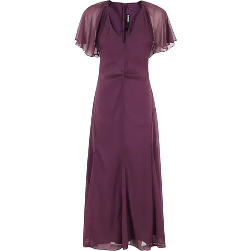 Luftiges Maxikleid aus Chiffon , Damen, Größe: S - ROTATE Birger Christensen - Modalova