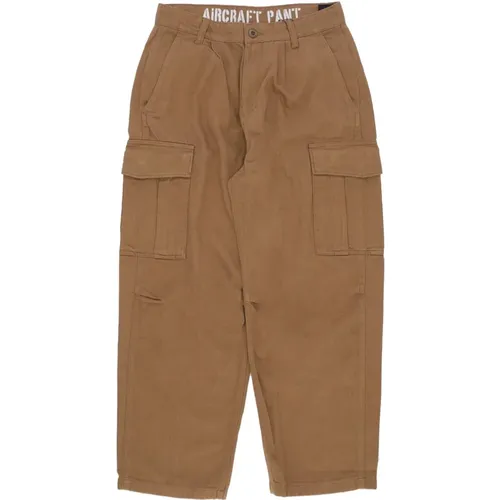 Cargo Pocket Trousers , male, Sizes: W32, W36, W34 - alpha industries - Modalova