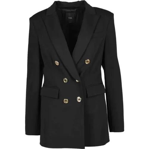 Eleganter Blazer mit Stretch-Material , Damen, Größe: M - pinko - Modalova