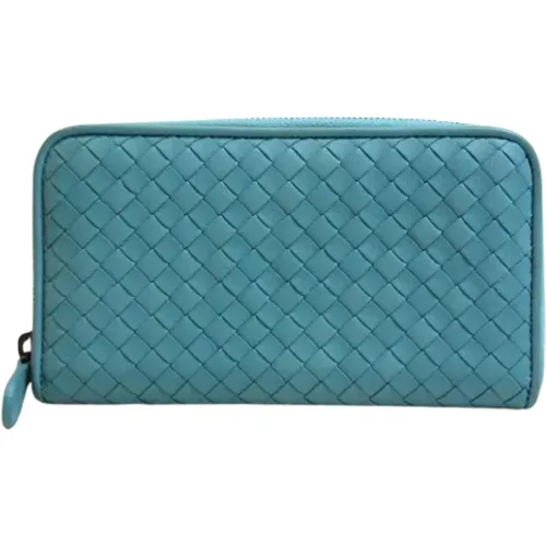 Pre-owned Leather wallets , female, Sizes: ONE SIZE - Bottega Veneta Vintage - Modalova