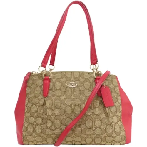 Pre-owned Canvas totes , female, Sizes: ONE SIZE - Coach Pre-owned - Modalova