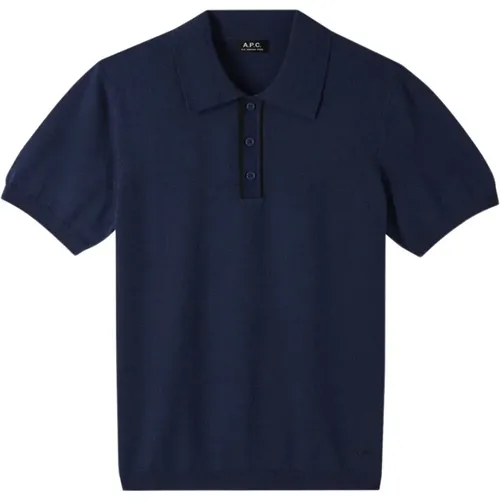 Classic Mens Polo Shirt , male, Sizes: L, M, XL - A.p.c. - Modalova