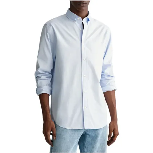 REG Pinpoint Oxford Shirt , male, Sizes: M, 2XL - Gant - Modalova