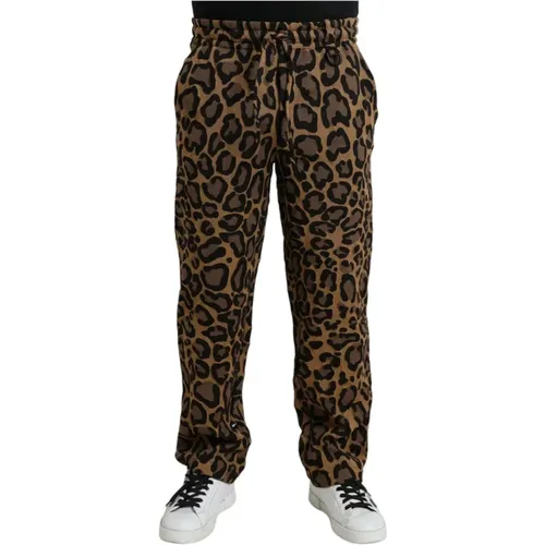Leopardenmuster Joggerhose - Dolce & Gabbana - Modalova