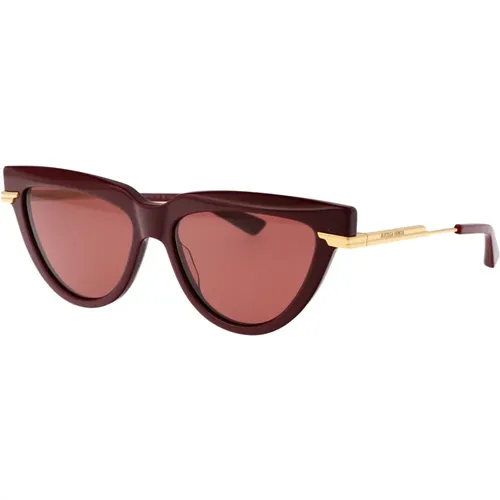 Stylische Sonnenbrille Bv1265S , Damen, Größe: 54 MM - Bottega Veneta - Modalova