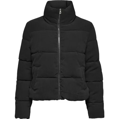 Cord-Optik Steppjacke Highlight , Damen, Größe: XS - Only - Modalova