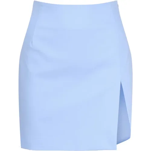 Cotton Skirt with High Waist , female, Sizes: 2XS - Andamane - Modalova