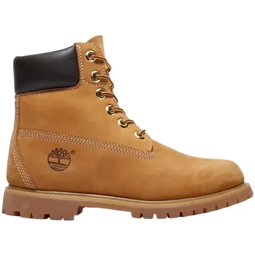 Premium Waterproof Lace-Up Boots for Women , female, Sizes: 5 UK, 4 1/2 UK, 5 1/2 UK, 6 1/2 UK, 8 UK - Timberland - Modalova