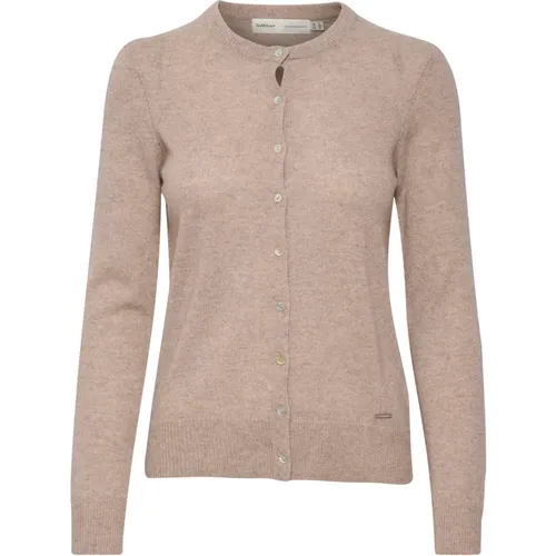 Melange Cashmere Cardigan , Damen, Größe: L/Xl - InWear - Modalova