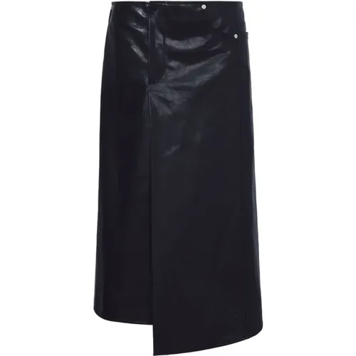 Nappa Leather Skirt , female, Sizes: 2XS - Proenza Schouler - Modalova