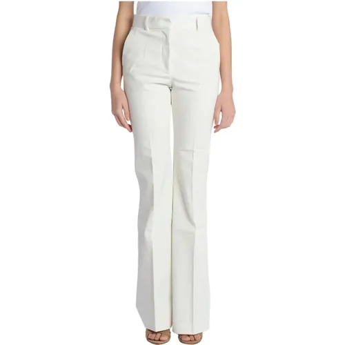 Weiße Tafira Gabardine Stretch Hose , Damen, Größe: M - joseph - Modalova