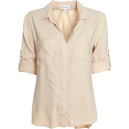 Split Back Button Bluse,Bluse mit Rückenschlitz - Bella Dahl - Modalova