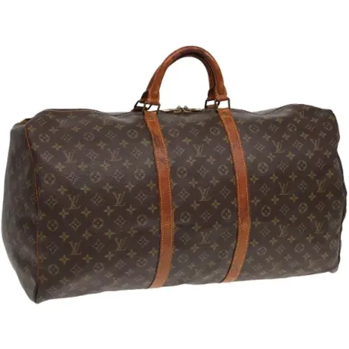 Pre-owned Canvas travel-bags , female, Sizes: ONE SIZE - Louis Vuitton Vintage - Modalova