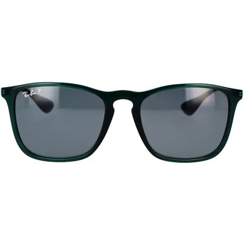 Polarized Square Sunglasses Chris Rb4187 , unisex, Sizes: 54 MM - Ray-Ban - Modalova