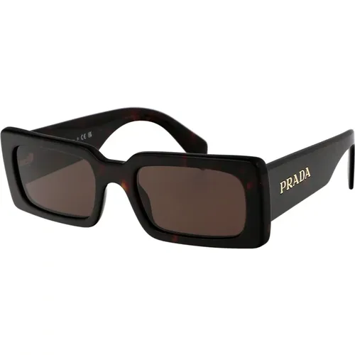 Stylish Sunglasses with A07S Design , female, Sizes: 52 MM - Prada - Modalova