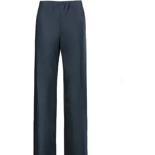 Fluid Satin Wide Leg Trousers , female, Sizes: M, L - Vince - Modalova