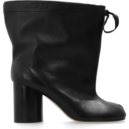 Heeled `Tabi` Ankle Boots , female, Sizes: 2 UK, 3 UK - Maison Margiela - Modalova