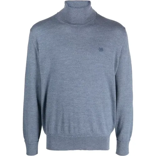 T-neck sweater , male, Sizes: XL, L - ETRO - Modalova