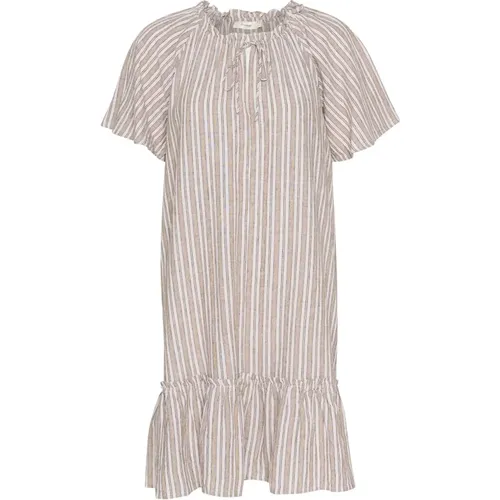 Flounce Dress Alabasta Stripe , female, Sizes: XL, M, L, XS, S, 2XL - InWear - Modalova