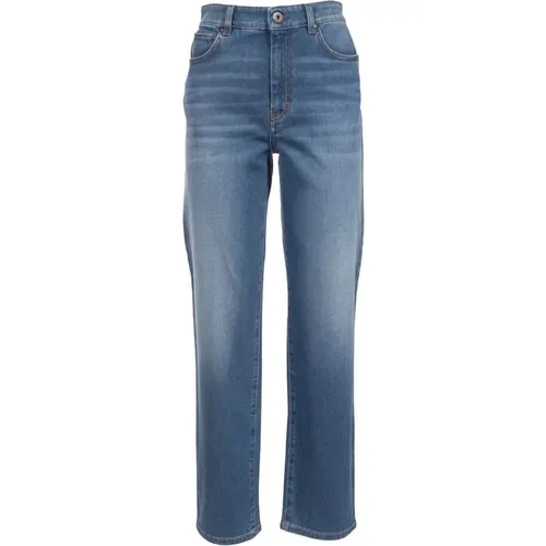 Er Denim Comfort Jeans Ortisei , Damen, Größe: XL - Max Mara Weekend - Modalova