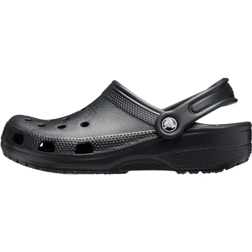 Klassische Clogs mit verstellbarem Fersenriemen , Herren, Größe: 37 EU - Crocs - Modalova