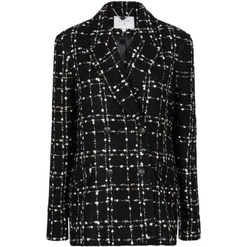 Schwarzer Bouclé Blazer Dante 6 - Dante 6 - Modalova