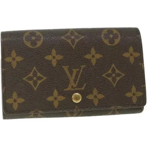 Pre-owned Canvas wallets , female, Sizes: ONE SIZE - Louis Vuitton Vintage - Modalova