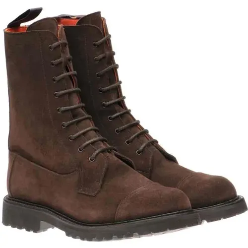 Stylischer Stiefel , Herren, Größe: 40 1/2 EU - Tricker's - Modalova