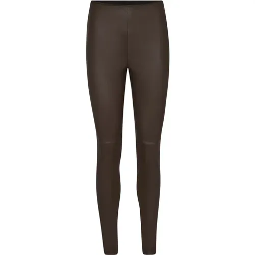 Stretch-Leder Leggings Rain Drum - MOS MOSH - Modalova